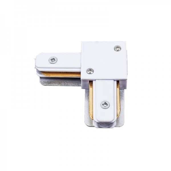  Соединитель для шинопроводов UBX-Q122 G21 WHITE 1 POLYBAG типа G L-образный. 1ф Volpe UL-00006057 