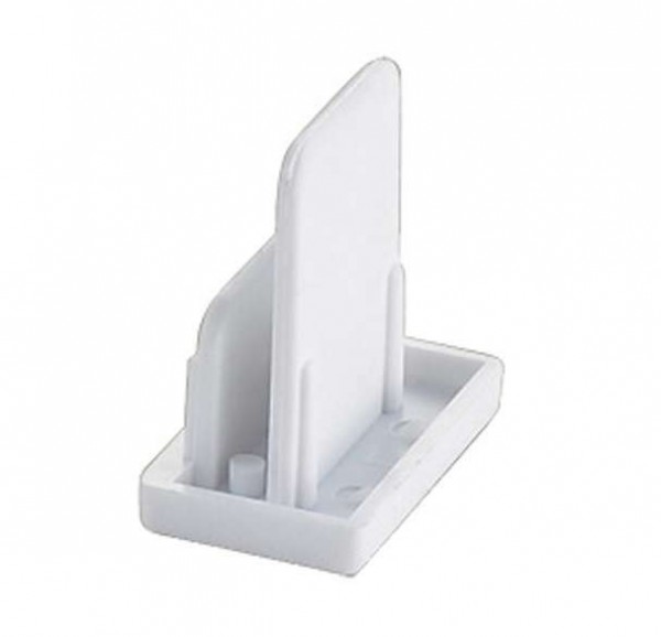  Заглушка UFB-Q121 C21 WHITE 1 POLYBAG торцевая бел. Uniel 10570 