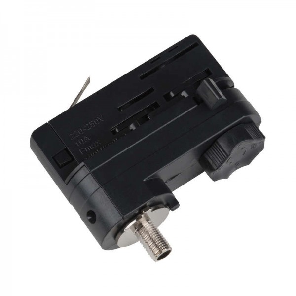  Адаптер для 3ф шинопровода UBX-A61 BLACK 1 POLYBAG черн. полиэтил. пакет Uniel 09788 