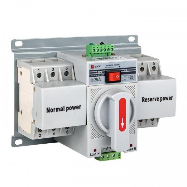  Устройство АВР МСБ 3п C 25А 400В PROxima EKF ats-mcb-25c-3p-pro 