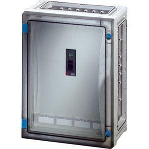  Корпус пластиковый 360х270х169 открывание инструментом сер. с прозр. дверью FP 5216 HENSEL 68000224 