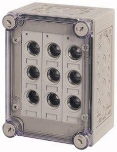  Блок предохранителей 3х3хE27 250х187.5х150мм RS27/I23E EATON 013156 