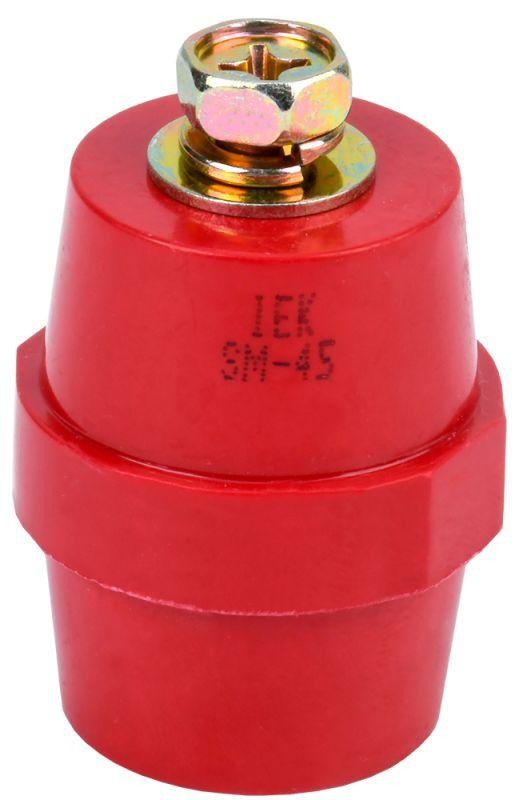  Изолятор SM45 (М8) силовой с болтом ИЭК YIS11-45-14-B 