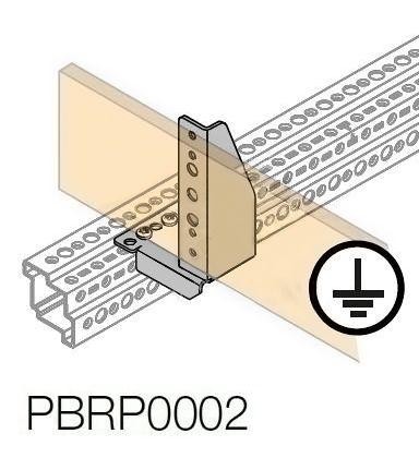  Держатель для шины PE (уп.2шт) ABB 1STQ001554B0000 