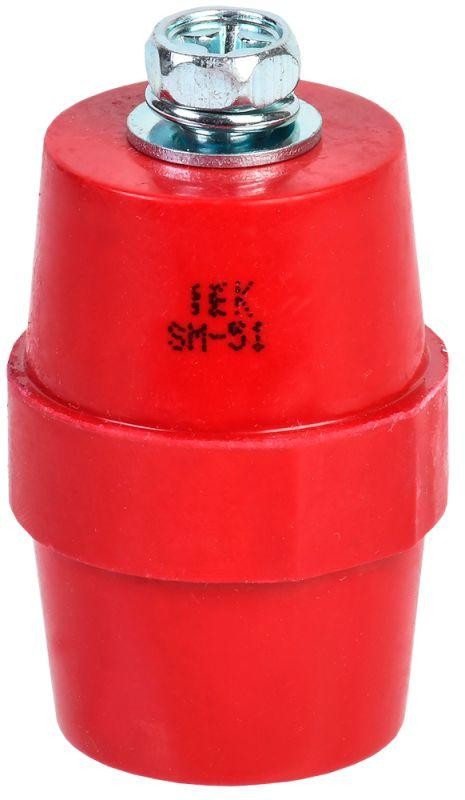  Изолятор SM51 (М8) силовой с болтом IEK YIS11-51-15-B 