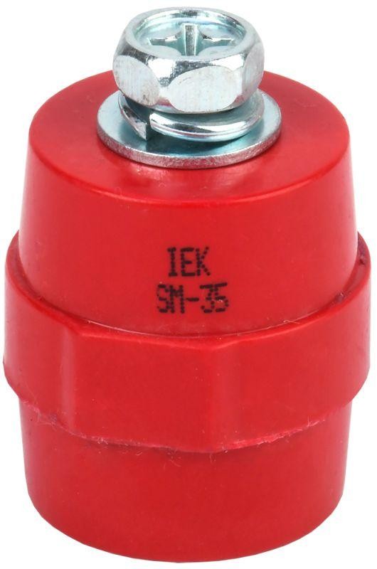  Изолятор SM35 (М8) силовой с болтом IEK YIS11-35-10-B 