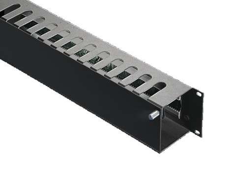  Органайзер 19дюйм 2U с крышкой сталь Г85 Rittal 5502235 