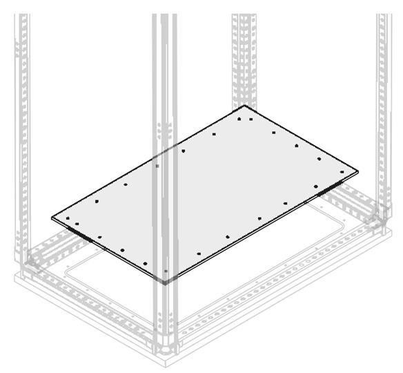  Панель ввода фикс. W=400мм D=700мм ABB 1STQ007666A0000 