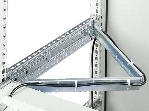  Держатель кабеля DK на шарнирах для глубины 600мм Rittal 7163500 