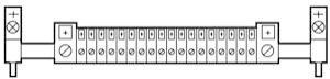  Блок N клеммный N43RS27 EATON 065362 
