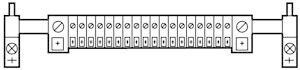  Блок PE (PEN) клеммный PEN43RS27 EATON 072481 