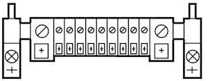  Блок PE (PEN) клеммный PEN23RS27 EATON 079600 