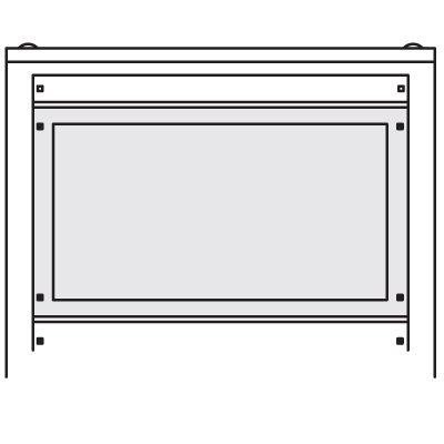  Панель секц. 400х600 углубленная DKC R5PA6040 