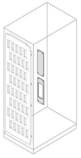  Плата для установки коннекторов 6 полюсов (уп.5шт) ABB EE2406 