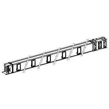  Секция прямая 5м 500А SchE KSA500ED45010 