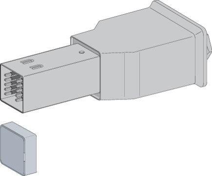  Секция вводная 40А установка справа SchE KBB40ABD44TW 
