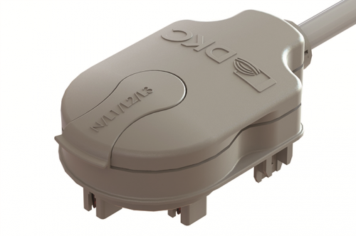  Блок отводной с кабелем 800мм (H05Z1Z1F) N/L1/L2/L3 4P 10А DKC LTN70APP09AA000 