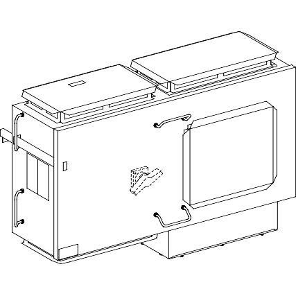  Блок болтовой отв. для Compact NS SchE KTB1250CB3 