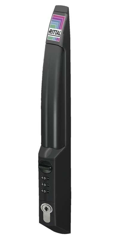  Ручка с кодовым замком DK комфортная RAL9005 Rittal 7200801 