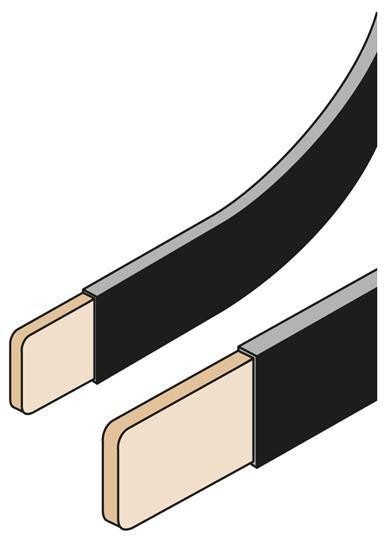  Шина медная гибкая 40х8мм 1000А l=2м (уп.2шт) ABB BF6302 