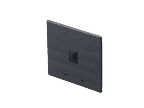  Крышка торцевая для держателя шин SV Flat-PLS (уп.2шт) Rittal 9676006 