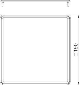  Уплотнитель плоский для регулируемых кассетных рамок FD 4 QNK2 OBO 7407107 