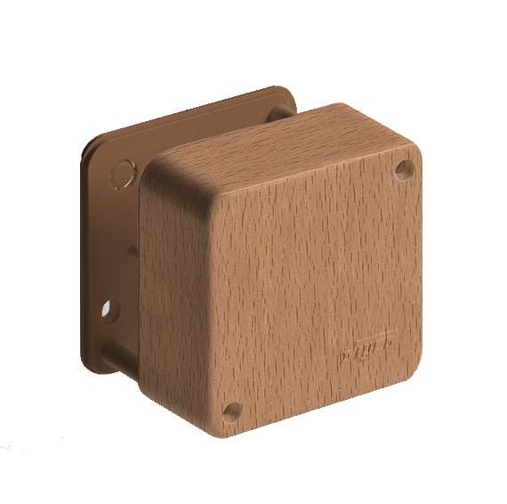  Коробка распределительная ОП 79х79х32мм IP40 бук (светл. основа) Ruvinil 65004-38М 