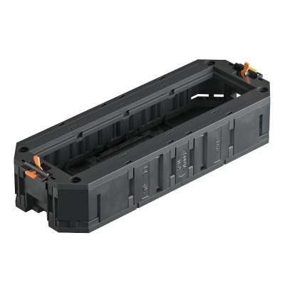  Коробка монтажная UT4 для установки в лючок 4хModul45 с суппортом UT4 45 4 полиамид черн. OBO 7408727 
