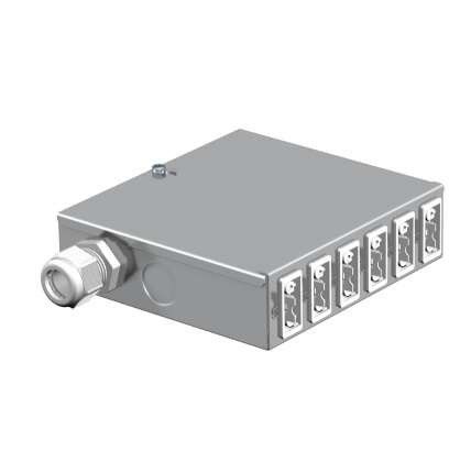  Распределитель энергии UVS сталь UVS-6W2 OBO 6108005 