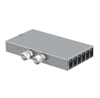  Распределитель энергии UVS сталь UVS-6S6W2 OBO 6108010 