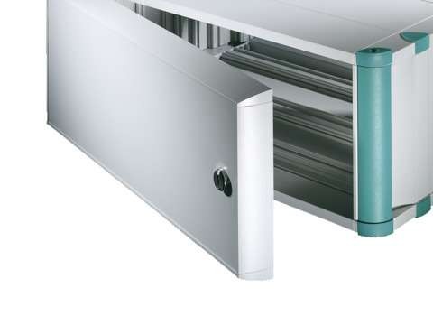  Дверь передняя HC 19дюйм алюм. 4U Rittal 3751370 