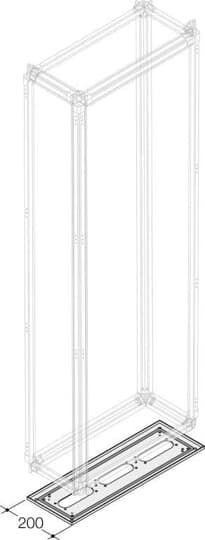  Панель нижняя для фланцев EV 250х200 PTBT2526 ABB 1STQ002309B0000 