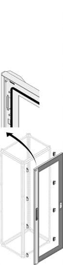  Дверь со стеклом IP65H=1800мм W=500мм ABB 1STQ009414A0000 