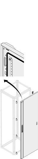  Дверь глухая IP65 H=2000мм W=500мм ABB 1STQ009418A0000 