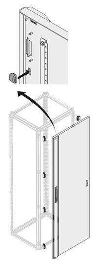  Дверь глухая IP40 H=2000мм W=600мм ABB 1STQ007370A0000 