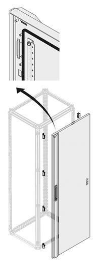  Дверь глухая IP65 H=2000мм W=300мм ABB 1STQ007354A0000 