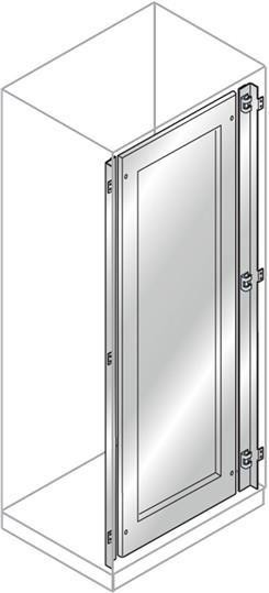  Дверь внутренняя углубленная нерж. сталь 1800х1000 ABB EE1910X 
