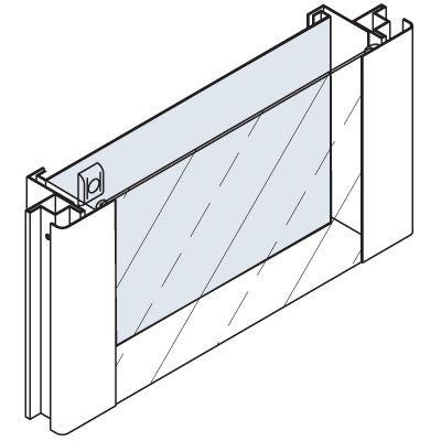  Дверь для шкафа RAM BLOCK секц. внутр. 800х800 DKC R5CPMIE8800 