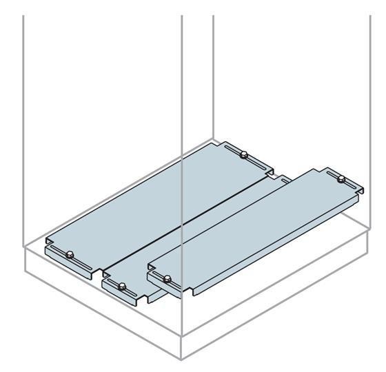  Панель нижняя составная 400х500мм ABB EF4051 