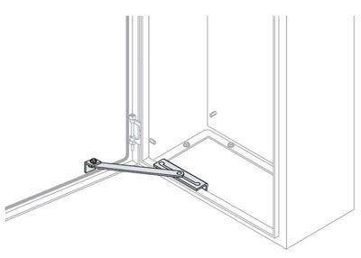  Фиксатор двери для шкафов SRN ABB EV0015 