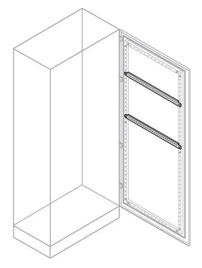 Элемент усиливающий двери H=35 L=800 (уп.2шт) ABB EB1042 