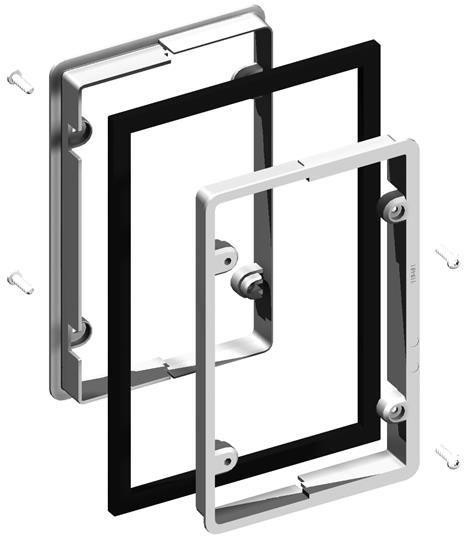  Рамка изоляционная для фланц. отверстий TZ626 ABB 2CPX010778R9999 