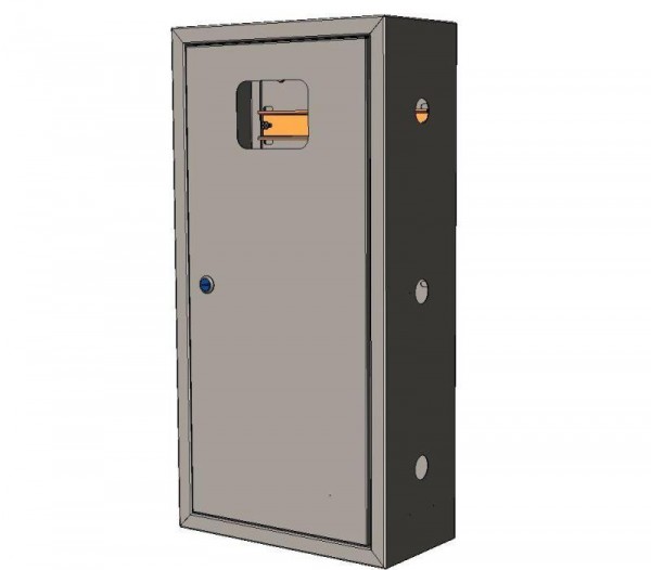  Щит ЯУР для УЭРМ счетчик на DIN-рейку (400х300х150) Basic EKF uerm-din-400 