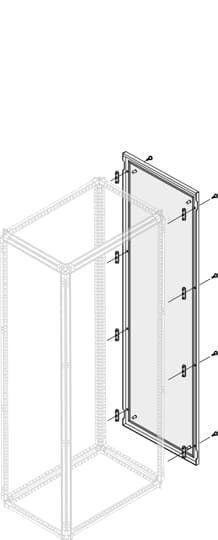  Уголок монтажный №2 3/4P XT1-XT2-XT3-XT4-T4 H=200/250мм (шаг 25-30-35мм) ABB 1STQ006920B0000 