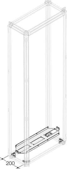  Панель внутр. уст. для фланцев EV 1000х200 PBWF1026 ABB 1STQ002214B0000 
