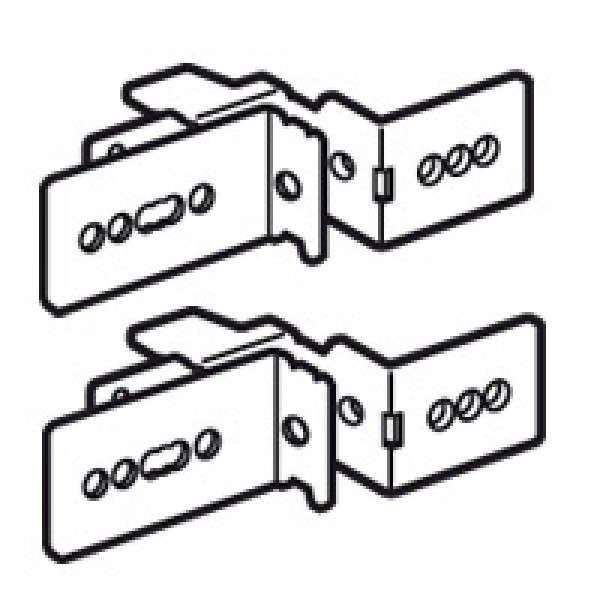  Суппорт для монтажа лотка Lina 25 XL3 800/4000 на 24мод. (комплект 2шт) Leg 020570 