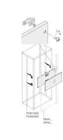  Комплект верт. 3 хT2 3P FIх 600мм ABB 1STQ001886B0000 