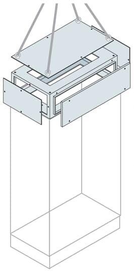  Контейнер каб. верхний 600х400мм ABB ER6040K 