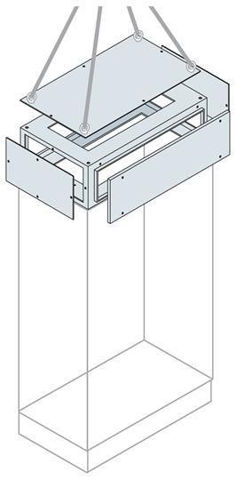  Контейнер каб. верхний 1000х500мм ABB ER1050K 