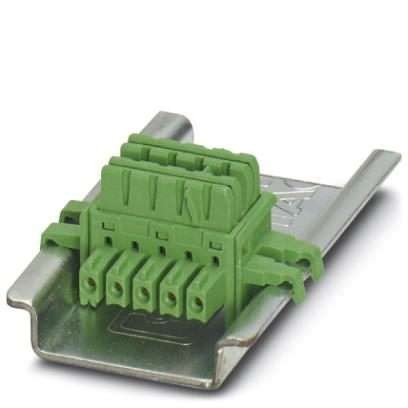  Соединитель шинный на DIN-рейку ME 6.2 TBUS-2 1.5/5-ST-3.81 GN Phoenix Contact 2869728 
